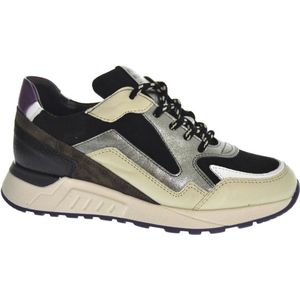 Piedi Nudi 2507 17.03PN Bianco Nero Combi Dames Sneakers - Beige - 41
