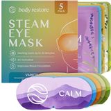 Body Restore - Stoom Oogmasker - 5 Stuks - Zelfverwarmend Warm Kompres Voor Ogen