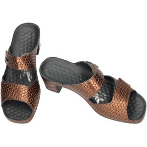 Vital -Dames - brons - slippers & muiltjes - maat 35
