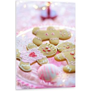 Forex - Schaal met Koekjes - 80x120cm Foto op Forex