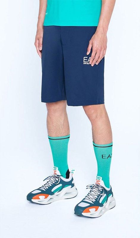 EA7 Emporio Armani - 3DPS02 - Korte Broek - Blauw - Man