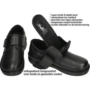 G-comfort -Heren - zwart - geklede lage schoenen - maat 44