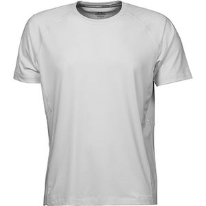 Men´s CoolDry Sportshirt met korte mouwen White - 3XL
