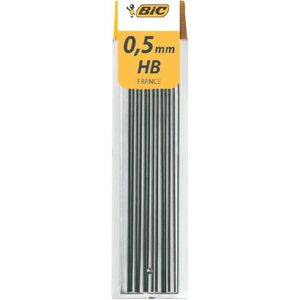 Potloodstift bic 7005 hb 0.5mm | Omdoos a 12 koker x 12 stuk | 12 stuks