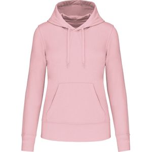 Kariban Ecologische damessweater met capuchon K4028 - Pale Pink - L