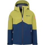 Trollkids - Gjende - Regenjas - Blauw - 3 Laags, Waterdicht, Verstelbare Capuchon, Reflecterende Details