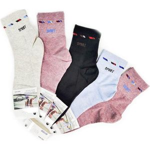 Comfortabele sportieve herensokken 5 paar sportsokken maat 40-43