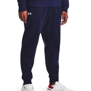 Under Armour UA Rival Fleece Joggers Heren Broek - Blauw - Maat S