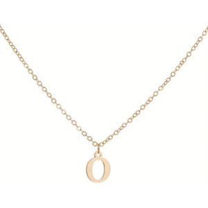 Livano Ketting - Dames - Staal - Nep zilver - Met Hanger - Nep Goud - O