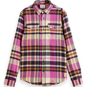 Scotch & Soda Regular-Fit checked brushed flannel shirt Combo A (169732 - 0217)