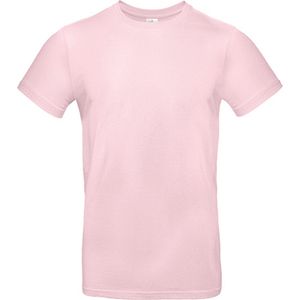2-Pack herenshirt 'E190' met ronde hals B&C Collectie Orchid Pink maat XS