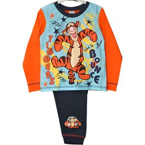 Teigetje pyjama - blauw - Winnie de Poeh pyama - maat 98/104