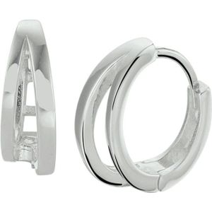 The Jewelry Collection - Klapoorringen - Zilver