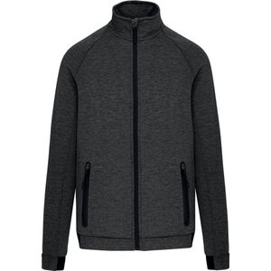 Outdoorjas met opstaande kraag 'Proact' Deep Grey Heather - 3XL