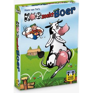 Koe zoekt Boer: humoristisch kaartspel voor alle leeftijden met dubbelzijdige speelkaarten