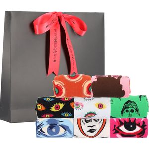 Spiri Ibiza Socks Seeing it all Gift Box - unisex sokken (8-pack) - Maat: 36-40
