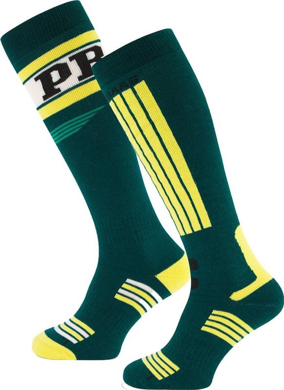 Poederbaas - Skisokken - Swedish Green - 2-pack