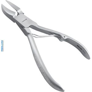 MEDLUXY® - Nageltang Holle Bek - 12 cm - buigveer - enkele veer - MP0138 [nagelknipper]