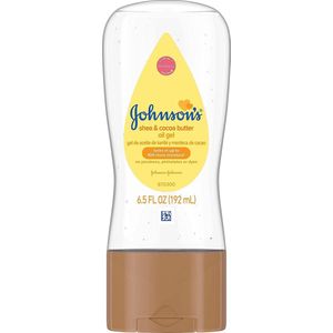 Johnson & Johnson - Shea & Cocoa Butter Oil - 192ml - Gezichtsolie