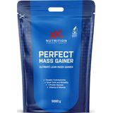 XXL Nutrition - Perfect Mass Gainer - Weight Gainer Supplement - Whey Concentraat Eiwit, Complexe Koolhydraten en Vitamines & Mineralen - Supplement - Yoghurt Raspberry - 5000 gram