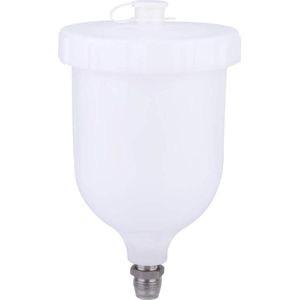 Verfbeker Spuitpistool Pot Plastic Airbrush Beker Pot - Buitendraad Connector Pneumatisch Gereedschap Accessoires voor Taart Decoratie & Model Verf