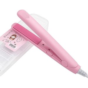 Mini Glätteisen Haarglätter 2 in 1 Schnellaufheizung Stijltang für kurzes Haar,Pony,dünnes Haar