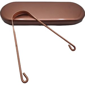oDaani Tongschraper met Luxe Opbergcase - Mondverzorging – Nieuw Model – Nieuw Model – Tongreiniger – Koper