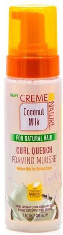 Creme of Nature - Coconut Milk Curl Quench - Foaming Mousse - 207 ml
