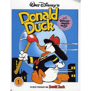 Donald Duck als brandweerman