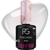 Pink Gellac - Build it Base - Transparante Gellak - 15 ml