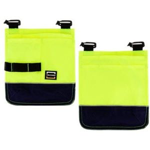 Tricorp Swingpockets Bicolor High Vis 3004 - Fluor geel | Donkerblauw - One size
