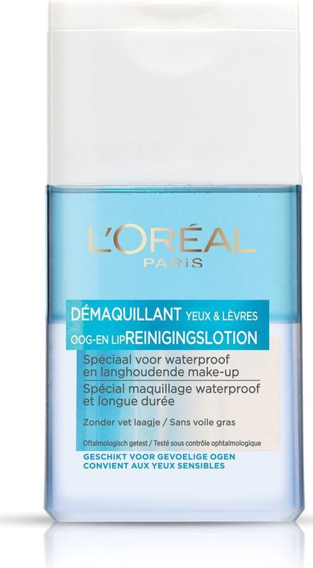 L’Oréal Paris Skin Expert Oog- & lipmake-up Remover Waterproof - 3 x 125 ml - Voordeelverpakking
