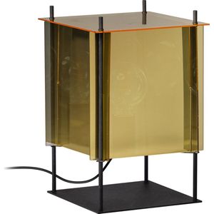 ETH Cube - Tafellamp - Goud Zilver - 38 cm hoog