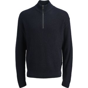 Jack & Jones - JJKAITO KNIT HALF ZIP BF - Schipperstrui - Sky captain - Relaxed fit