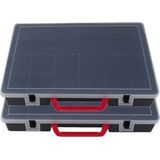 Benson - Opbergdoos - Grijs - Kunststof - 11 Vakken