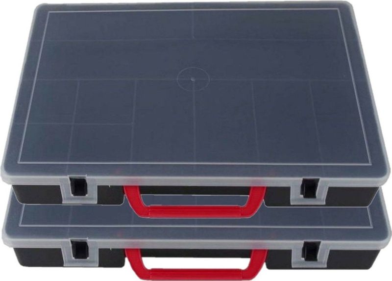 Benson - Opbergdoos - Grijs - Kunststof - 11 Vakken