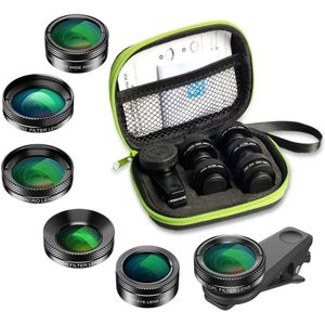 Groothoek & Sterfilter Lens Set - Voor Mobiele Telefoons - Clip-On Ontwerp