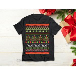 Merry Pixel Christmas - T Shirt - HappyHolidays - MerryChristmas - ChristmasCheer - JoyfulSeason - Gift - Cadeau - VrolijkKerstfeest - FijneKerstdagen - Kerstvreugde - Feestdagen
