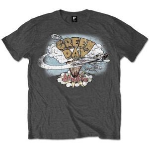 Green Day - Dookie Vintage Heren T-shirt - XXL - Grijs