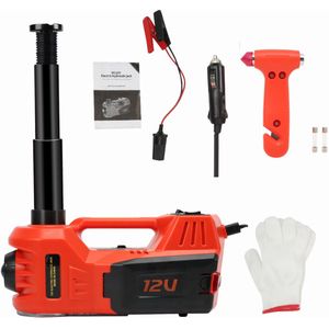 Creatorally Garagekrik - 12V 5 Ton 5000 KG - Elektrische Autokrik - Bandenwissel Gereedschap - Auto krik - Noodreparatieset voor Garages - Autoaccessoires - Elektrische Krik Set