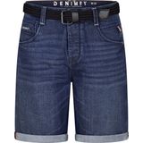 DENIMFY Heren Short Broeken DFBo regular/straight Fit Blauw Volwassenen