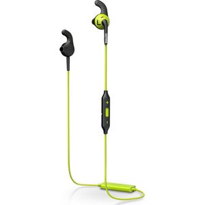 Philips ActionFit SHQ6500CL/27 hoofdtelefoon/headset In-ear Bluetooth Zwart, Limoen