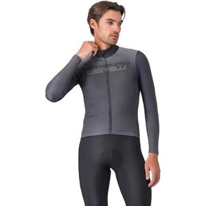 Castelli Apice Thermal Jersey Fietsshirt (Heren |grijs)