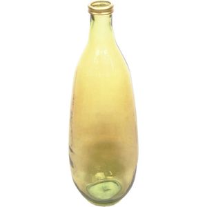 DKNC - Vaas Tainan - Gerecycled glas - 25x75cm - Geel