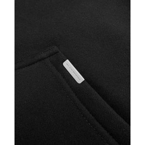 Black Bananas - Ripped Zip Hoodie - Zwart - Heren - Katoen