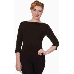 Dancing Days - MODERN LOVE Longsleeve top - S - Zwart