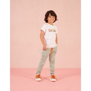 Oilily - Palm sweat pants - Groen - 104/4yr