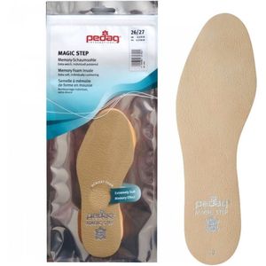 Pedag Magic Step Kids | Inlegzolen met memoryfoam | Verlicht voeten, rug en gewrichten | Maat: 34-35