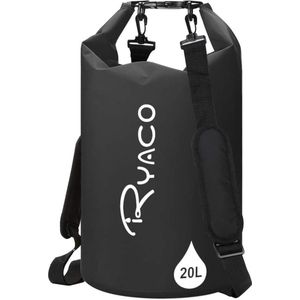 Dry Bag 10L/20L waterdichte rugzak Waterdichte tas Dry Bag met mobiele telefoonzak en verstelbare schouderriem voor boot 20 L