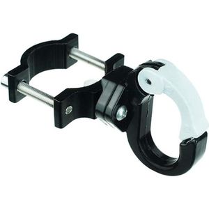 Thelau - Scooter Haak 180 Graden Draaibaar Hangende Houder Legering Praktische Shopping Tassen Helm Accessoires - Zwart